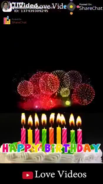 Happy Birthday Video Happy Birthday Video Video Sunil Kamble Sharechat Funny Romantic Videos Shayari Quotes