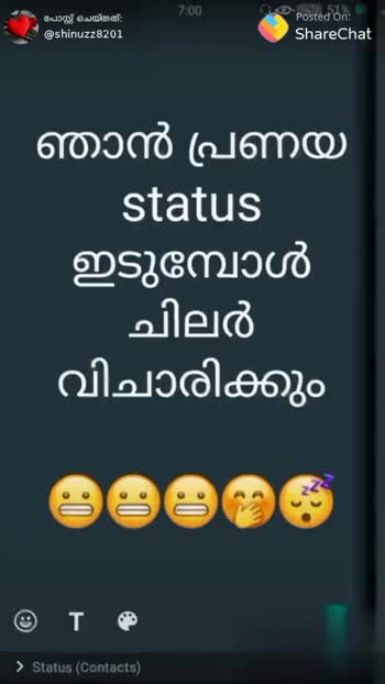 Malayalam single whatsapp status 150 Best